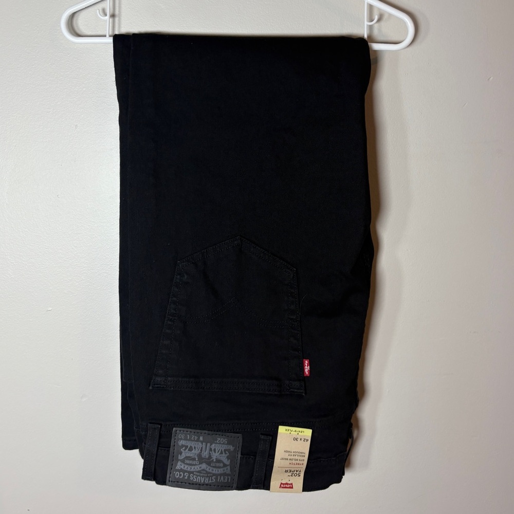 Levi's Big & Tall Black Slim Jeans (NEW w/ Tags) - Picture 3 of 10